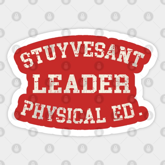Stuyvesant Physical Ed. Leader // Vintage Sticker by Niko Neon